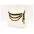 Chanel Vintage Chunky Triple Drapierte Halskette Gürtel Gold hardware - Ansicht 5