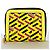 Monedero de cuero amarillo Versace - vista 3