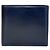 Les Prairies de Paris PRAIRIE Bi-fold Wallet in Blue Leather