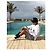 Amiri Leopard Pattern Swim Shorts White - view 6