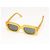 Gafas de sol Bottega Veneta Retro Cuadradas Amarillas Amarillo - vista 2