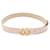 Chanel Gürtel Beige Leder Gold Golden  - Ansicht 1