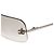 Chanel Sonnenbrille randlos grau silber - Ansicht 3