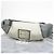 Borsa da viaggio Chanel Sport in nylon bianco e grigio