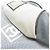 Borsa da viaggio Chanel Sport in nylon bianco e grigio - vista 3