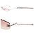 Gafas de sol Chanel 4002 rosa con logo - vista 3