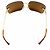 Chanel Occhiali da sole CC Logo Marrone Oro 4017-D D'oro - vista 3