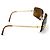 Chanel Occhiali da sole CC Logo Marrone Oro 4017-D D'oro - vista 5