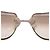 Occhiali da sole Chanel CC Logo Strass Grigio Argento Silver hardware - vista 4