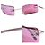 Gafas de sol Chanel Plateadas Moradas de Plástico Plata Púrpura - vista 4