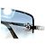 Occhiali da sole Chanel blu e argento in plastica - vista 9