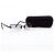 Gafas de sol Chanel CC Logo sin montura con strass negros