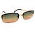 Chanel Sonnenbrille Blau Orange Gradient Kunststoff Silber - Ansicht 2