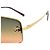 Chanel Sonnenbrille Blau Orange Gradient Kunststoff Silber - Ansicht 4