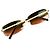 Chanel Sonnenbrille Blau Orange Gradient Kunststoff Silber - Ansicht 7