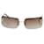 Occhiali da sole Chanel CC Logo con Strass 4104-B Marrone Oro D'oro - vista 2