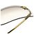 Gafas de sol Chanel CC Logo con strass dorado 4104-B - vista 7