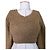& Other Stories Kurzer Pullover Braun Alpaka Mischung - Ansicht 2