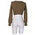 & Other Stories Kurzer Pullover Braun Alpaka Mischung - Ansicht 4