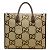 Borsa tote in pelle beige da donna Gucci - vista 2