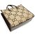 Borsa tote in pelle beige da donna Gucci - vista 3