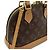 Sac à main Alma BB Monogram Louis Vuitton M46990 Marron - vue 7
