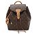 Louis Vuitton Montsouris NM PM Monogram Rucksack Braun