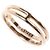 Ring Hermès Bague Ariane en or rose Hermes H119836B Doré