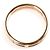 Ring Hermès Bague Ariane en or rose Hermes H119836B Doré - vue 4