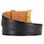 Cinto de couro com fivela H Constance da Hermès Preto - vista 3