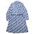 Christian Dior Diorissimo Monogram Terry Cloth Robe White Blue - view 3