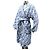 Christian Dior Diorissimo Monogram Terry Cloth Robe White Blue - view 7