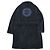Cappotto Chanel in lana nero e blu - vista 3
