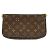 Pochette Accessoires Multi Pochette Louis Vuitton Marrone Cachi - vista 2