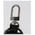 LOUIS VUITTON Cloche Cle Charm Leather Black Silver M68020 LV Auth ac3402 Silvery  - view 11