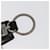 LOUIS VUITTON Cloche Cle Charm Leather Black Silver M68020 LV Auth ac3402 Silvery  - view 12