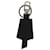 LOUIS VUITTON Cloche Cle Charm Leather Black Silver M68020 LV Auth ac3402 Silvery  - view 3
