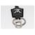 LOUIS VUITTON Cloche Cle Charm Leather Black Silver M68020 LV Auth ac3402 Silvery  - view 6