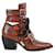 Chloé Botas naranjas Cueros exoticos