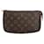 Louis Vuitton Pochette Accessoire Marrom Lona  ref.1858239