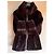Chaqueta de shearling Prada morada de piel de cordero 40IT Púrpura - vista 18