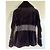 Chaqueta de shearling Prada morada de piel de cordero 40IT Púrpura - vista 3
