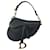Dior Mini Saddle Bag in Black Leather   ref.1858640