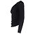 Isabel Marant Twisted Langarmshirt aus schwarzer Viskose - Ansicht 2