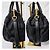 Borsa a tracolla convertibile Prada in tessuto nero - vista 10