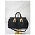 Borsa a tracolla convertibile Prada in tessuto nero - vista 15