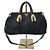 Borsa a tracolla convertibile Prada in tessuto nero - vista 16