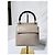 Bolsa de mão de couro Gucci Bamboo com aba bege - vista 6
