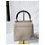 Bolsa de mão de couro Gucci Bamboo com aba bege - vista 7