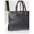 Borsa tote a tre tasche Prada Saffiano Soft nera Nero - vista 13